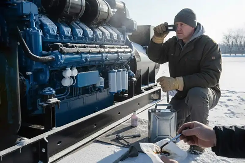 نکات ایمنی دیزل ژنراتور در سرما